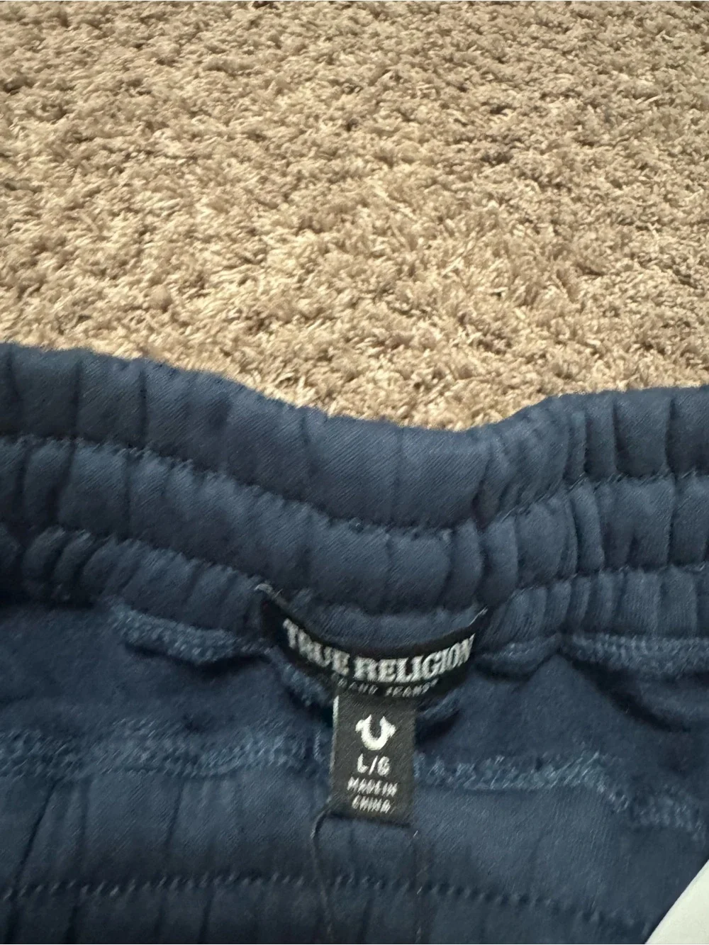 True religion Authentic Logo Fleece Short